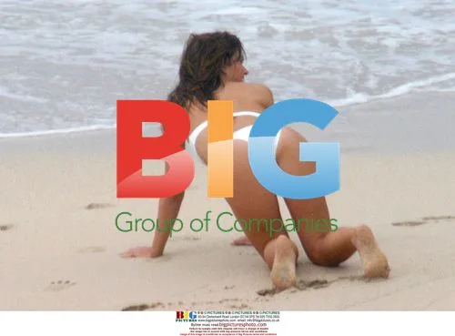 Liz Hurley Photoshoot in Saint Barthelemy