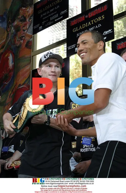 Ricky Hatton and Jose Luis Castillo Press Conference