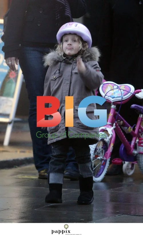 Misty Kyd rides bike in North London