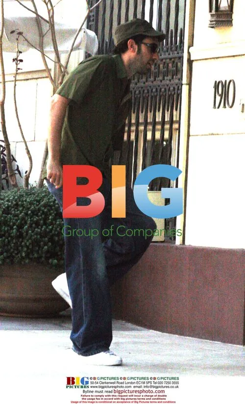 Sacha Baron Cohen Arrives at Casa Del Mar
