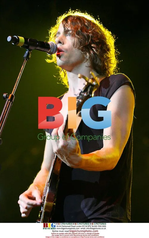 Johnny Burrell of Razorlight performs at Europe 2 Live