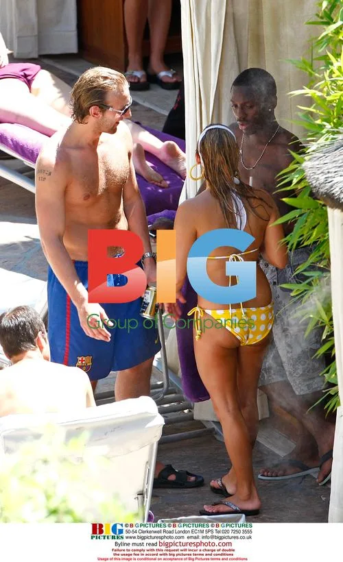 England Players Vacation in Las Vegas