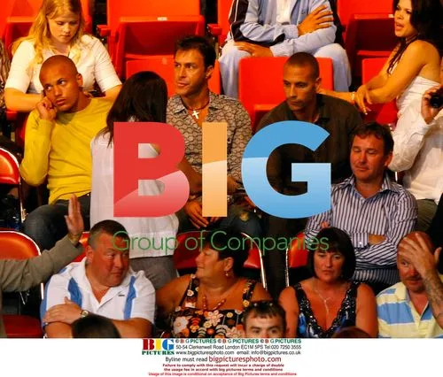 Celebrities Watch Hatton vs Castillo Boxing Match