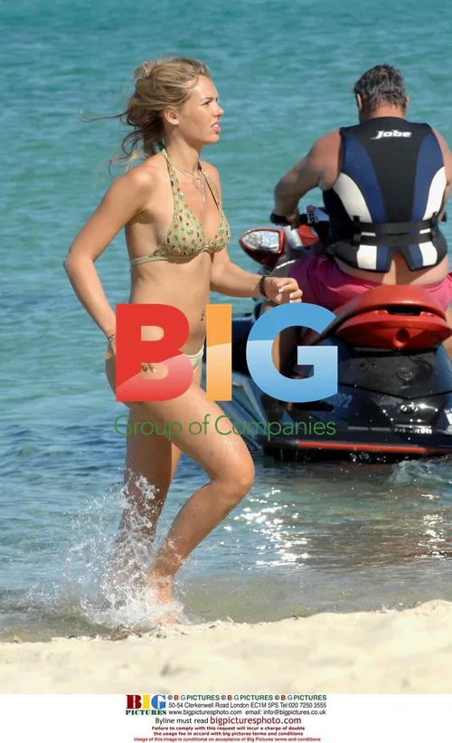 Celebrities at Saint Tropez Beach