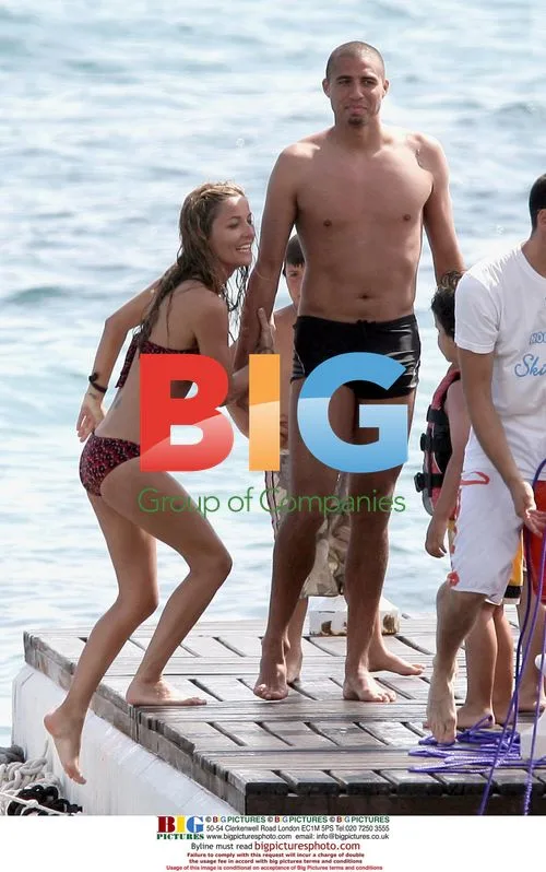 David Trezeguet with family in Cannes