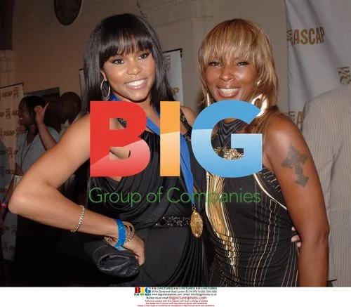 Mary J. Blige and Le Toya Luckett at ASCAP Awards