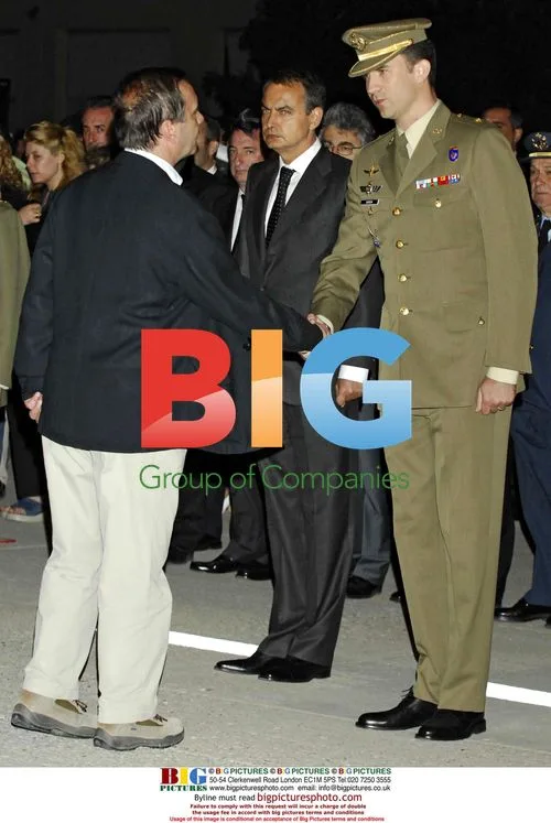 Crown Prince Felipe at Military Base