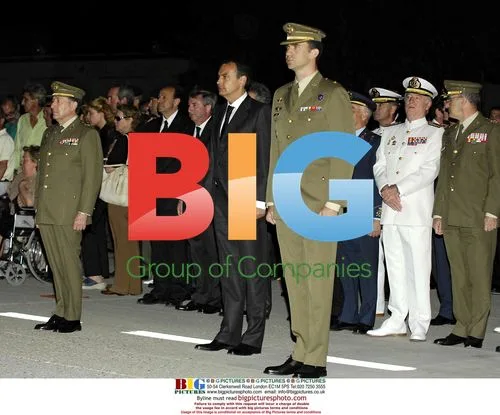 Crown Prince Felipe at Spanish troops' coffin arrival
