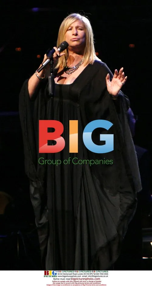 Barbra Streisand Performs in Paris