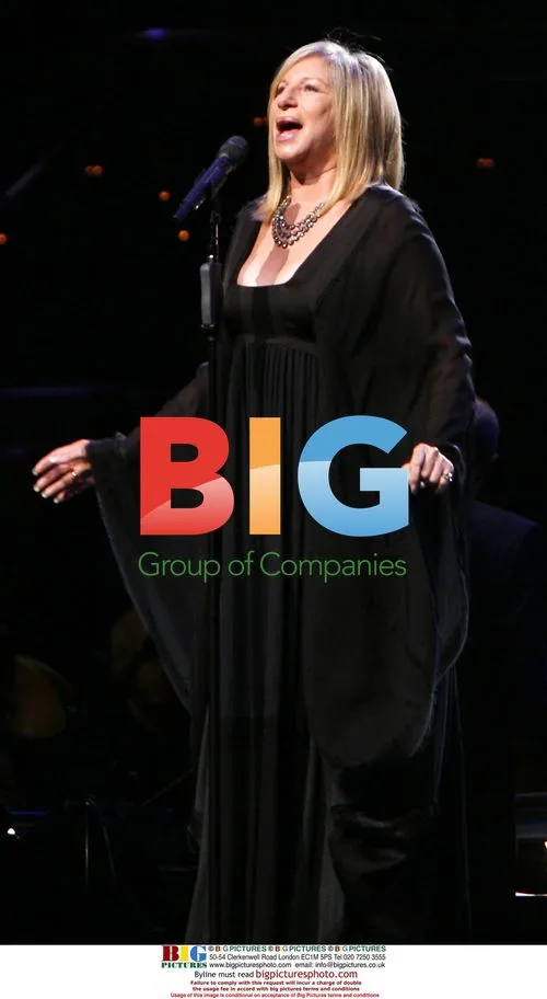 Barbra Streisand performs in Paris