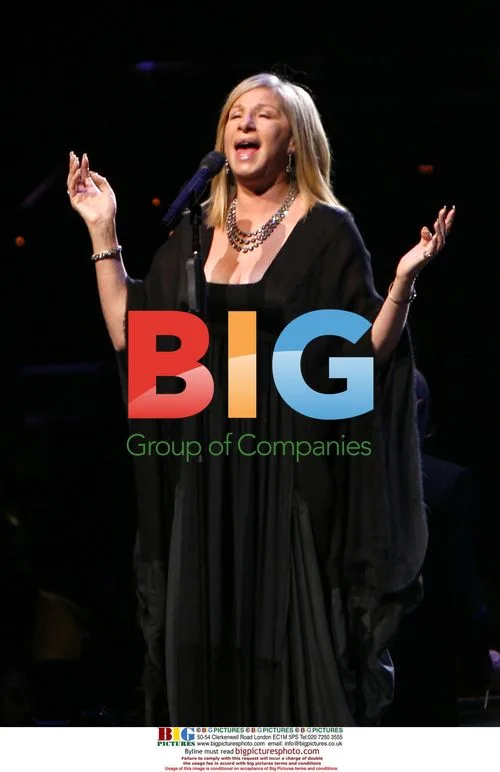 Barbra Streisand Performs in Paris