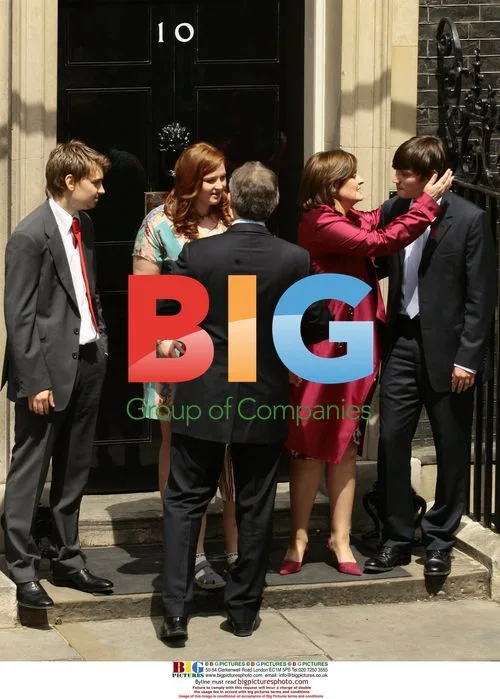Tony Blair's Family Leaves Downing Street
