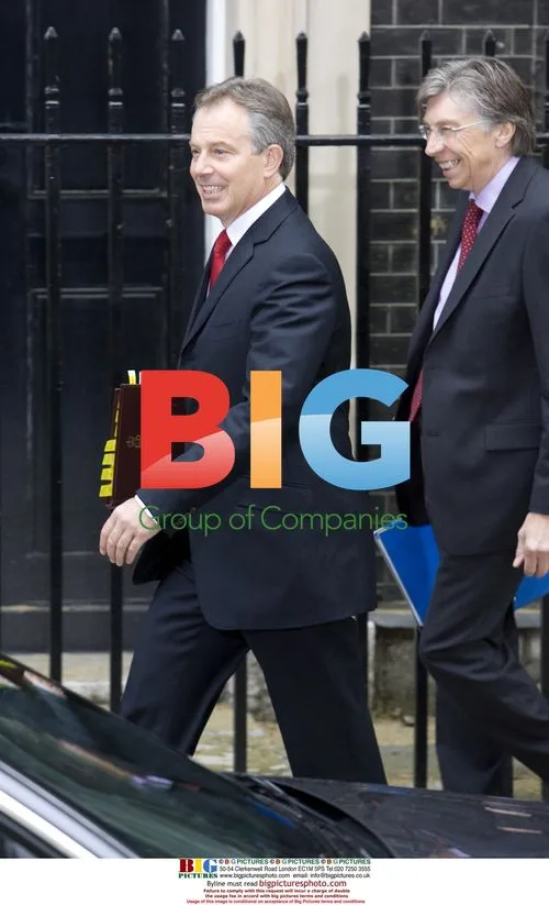 Tony Blair Leaves Downing Street