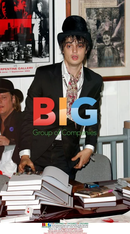 Pete Doherty Book Signing in London