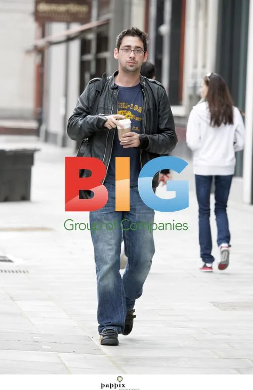 DJ Colin Murray Out and About in London