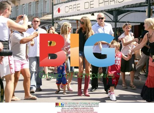 The Beckhams on Family Holiday in Saint Tropez