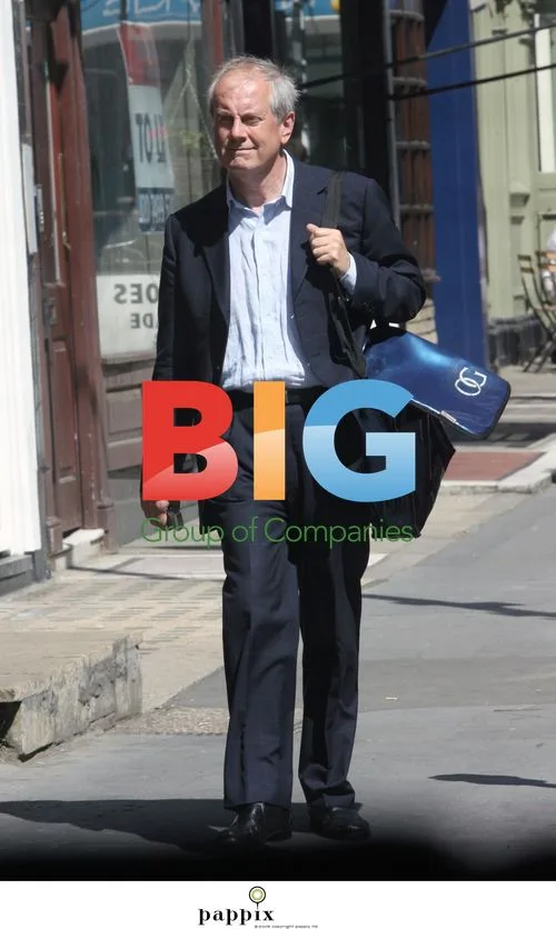 Gyles Brandreth seen in North London