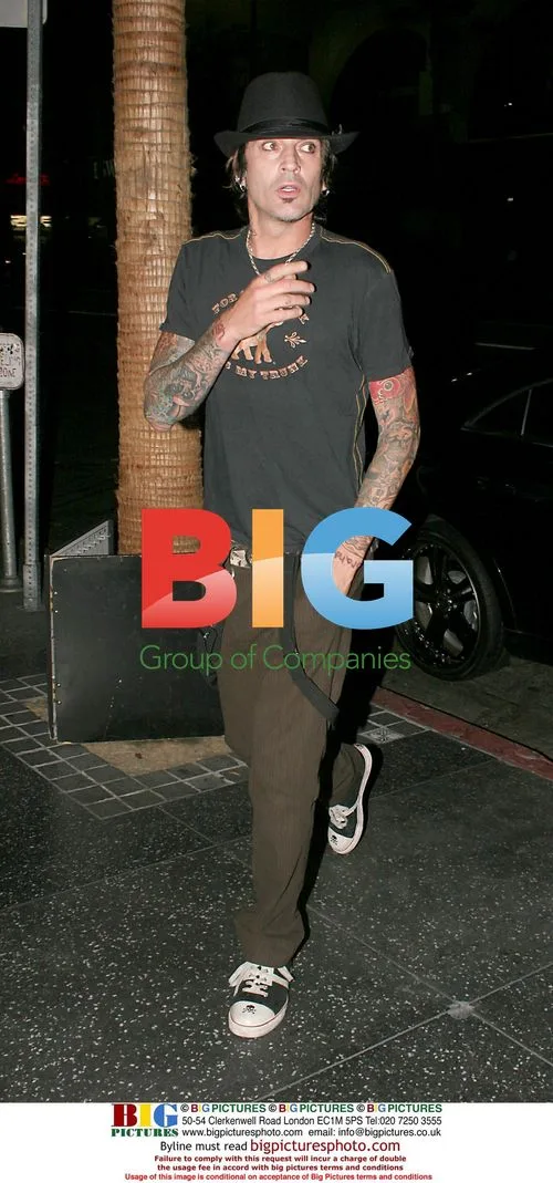 Tommy Lee at Prince Concert