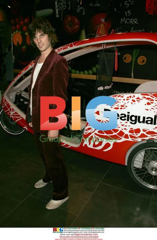 Musician Jackson Scott at Desigual store launch