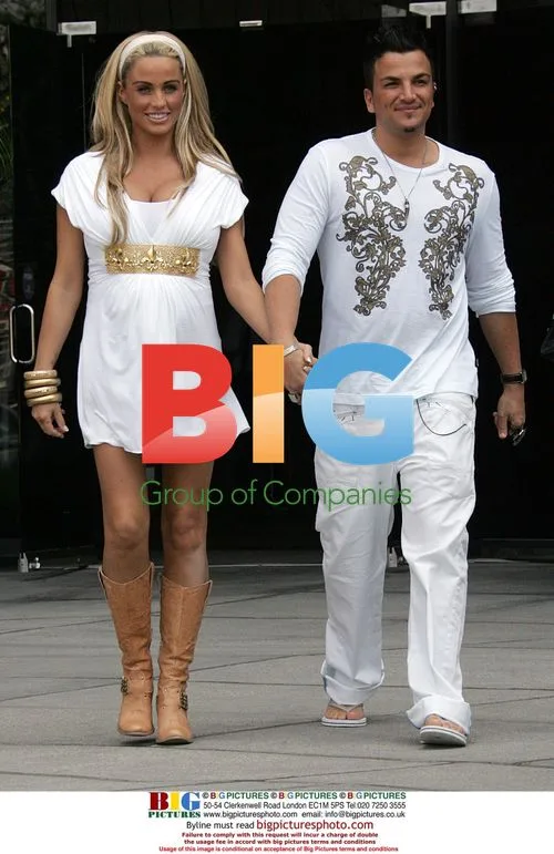 Katie Price and Peter Andre