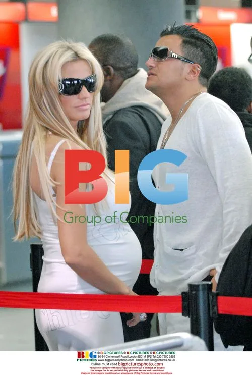 Katie Price and Peter Andre Depart LAX