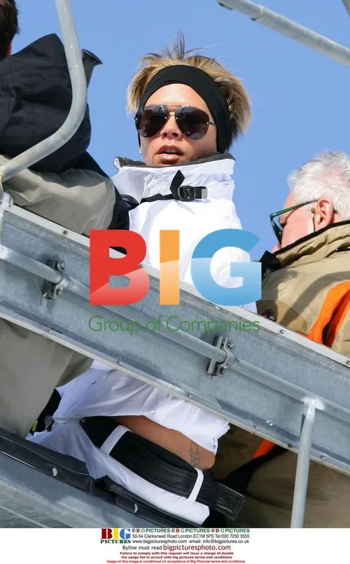 Victoria Beckham Enjoys Courchevel Ski Trip