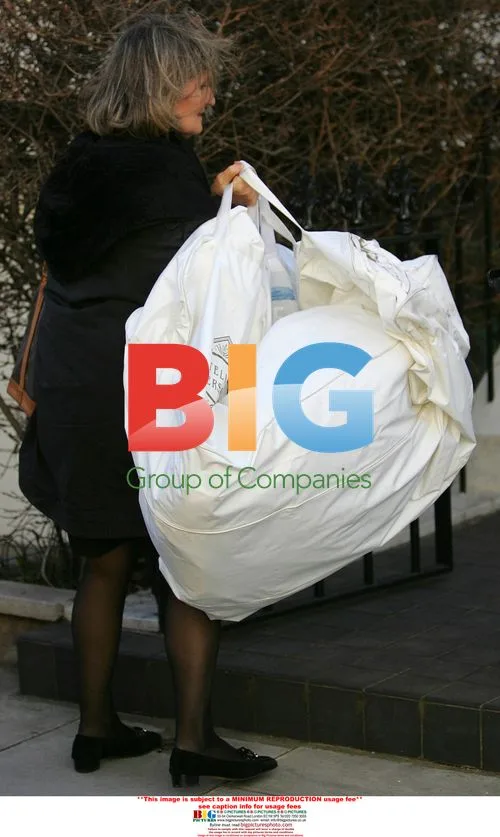 Liz Hurley's Wedding Dress Delivered