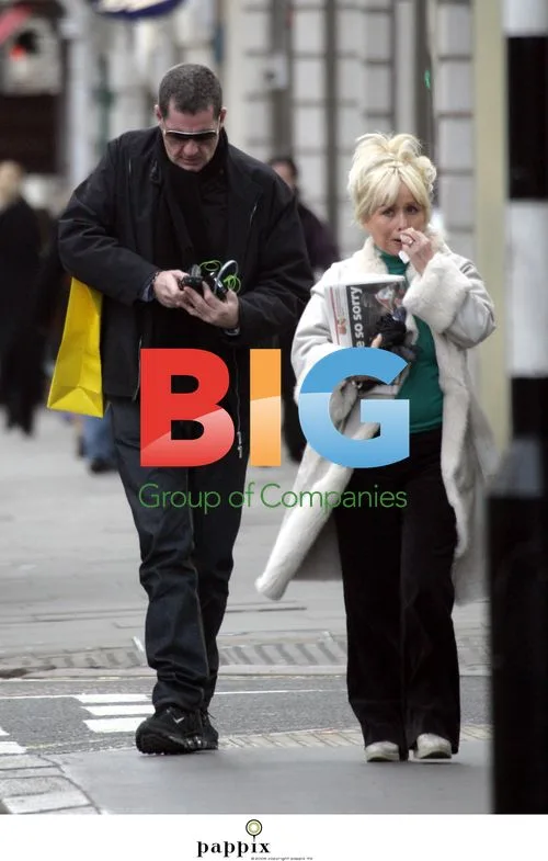 Barbara Windsor and Dale Winton spotted shopping