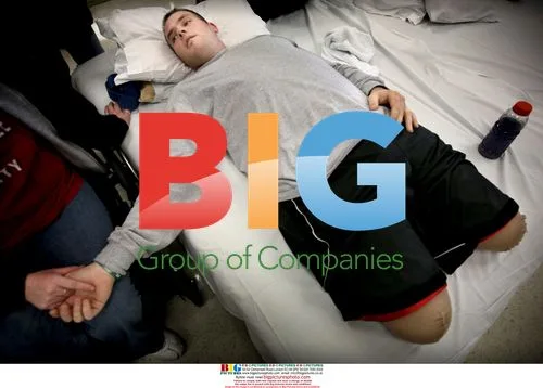 Injured American soldiers at Walter Reed Hospital