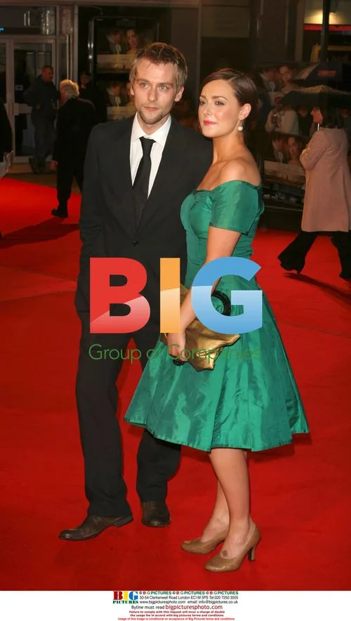 Joe Anderson and Polly Blunt at 'Becoming Jane' Premiere