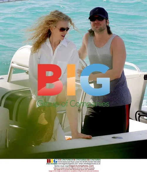 Nicole Kidman and Keith Urban in the Caribbean