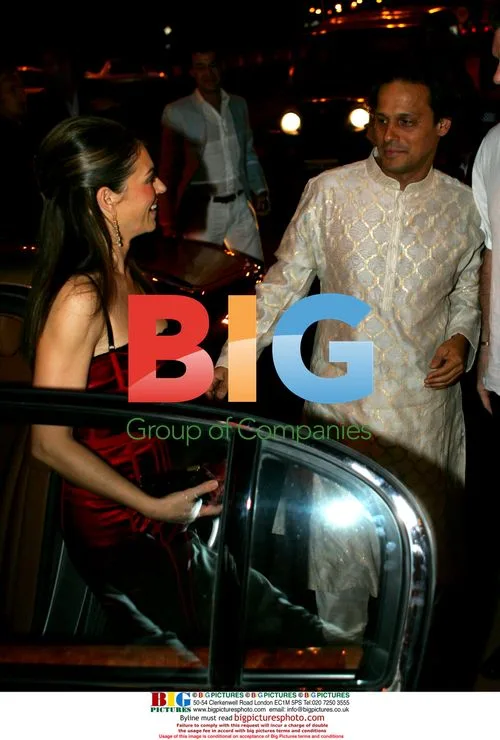 Liz and Arum's private dinner in Mumbai