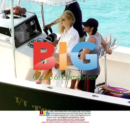 Nicole Kidman and Keith Urban in the Caribbean