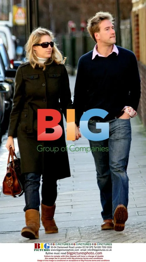 Ben Fogle and partner in London