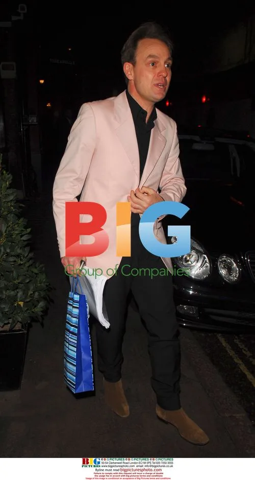 Jason Donovan and Sanjeev Bhaskar Spotted at Bentleys Restaurant