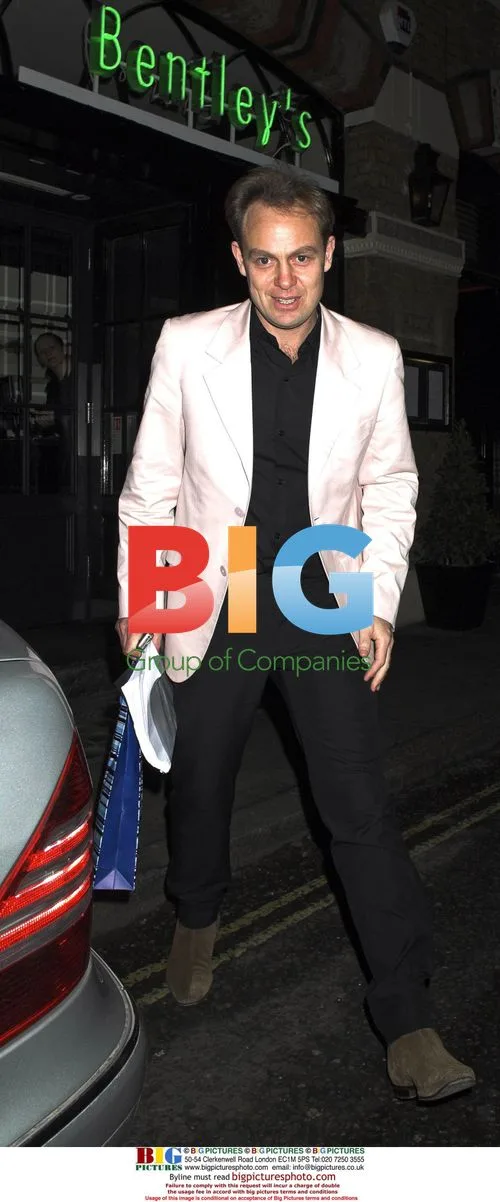 Jason Donovan and Sanjeev Bhaskar Dine at Bentleys