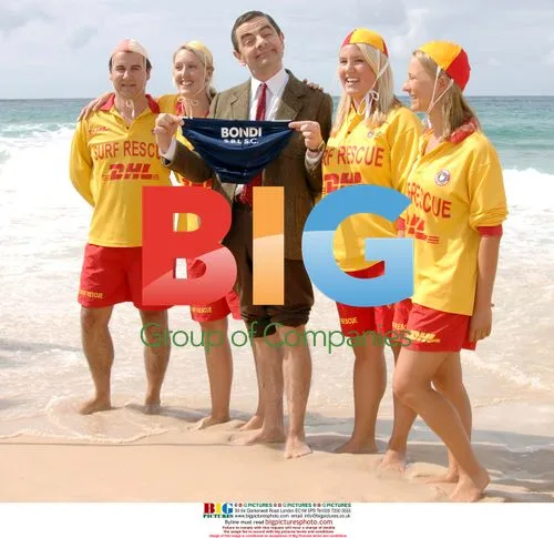 Rowan Atkinson 'MR BEAN' at Bondi Beach