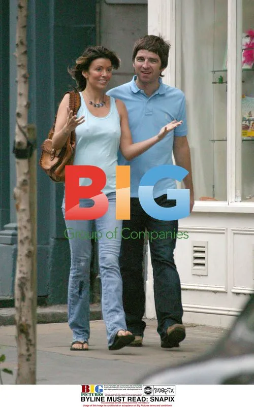 Noel Gallagher and Sarah Macdonald out in North London