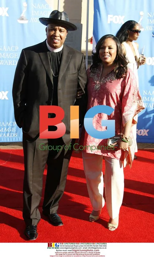 Reverend Run and Wife at NAACP Awards
