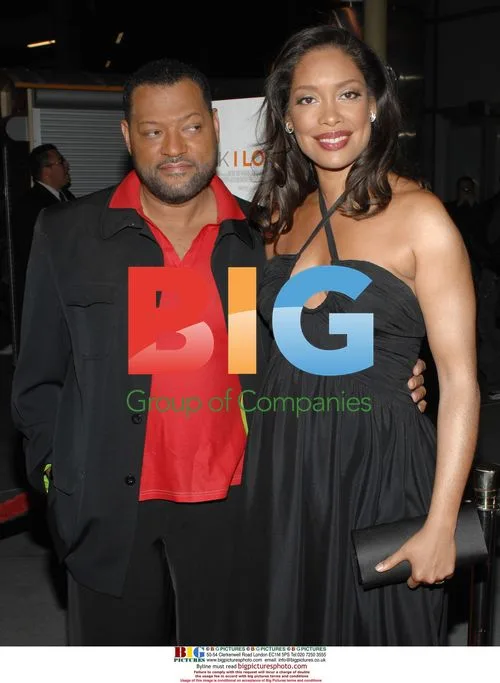 Gina Torres and Laurence Fishburne at "I Think I Love My Wife" Premiere