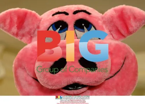 Pig costume used at political protest