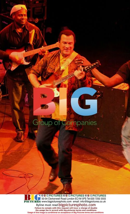 Steven Seagal Performs in Perth Concert Hall