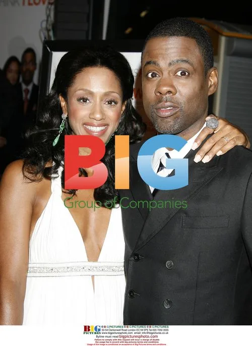 Chris Rock & Malaak Rock at "I Think I Love My Wife" Premiere