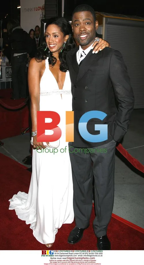Chris Rock & Malaak Rock at "I Think I Love My Wife" Premiere
