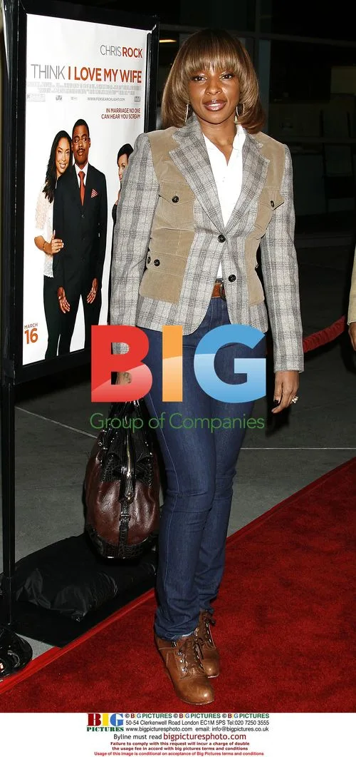 Mary J. Blige at "I Think I Love My Wife" Premiere
