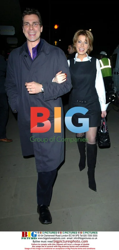Natasha Kaplinski and husband Justin Bower in London