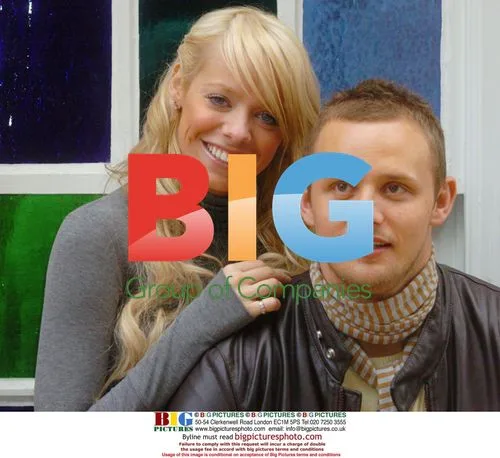 Liz McLarnon and Lee Trundle Pose for Photos