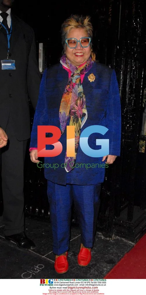Nancy Lam at OK! Magazine Party
