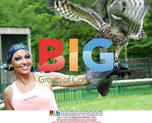 Jodie Marsh and Kensie Visit Wildlife Park