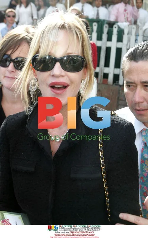 Melanie Griffith Leaving Birthday Lunch